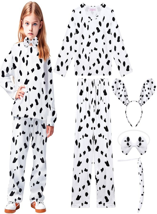 Cotwinter Dalmatian Costume for Kids 100 Days of School Dalmatian Costume Outfit Clothes for Boys and Girls(Small) - Image 1